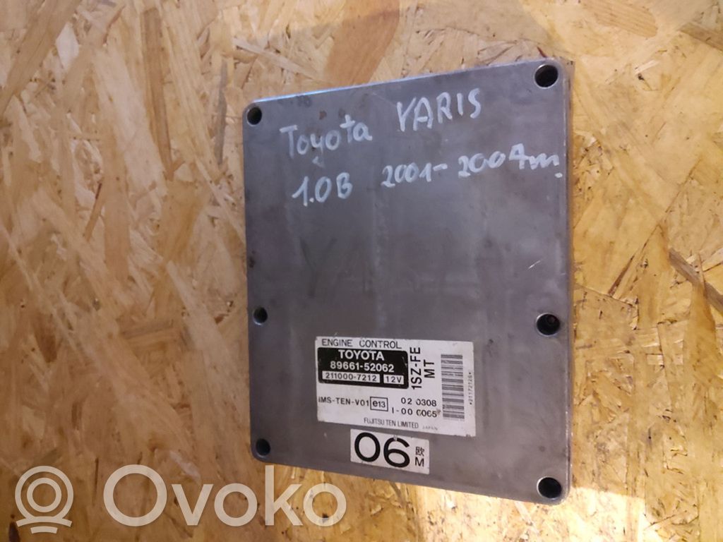 Toyota Yaris Engine control unit/module 