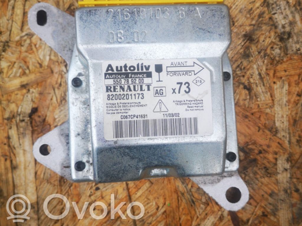Renault Vel Satis Airbag control unit/module 