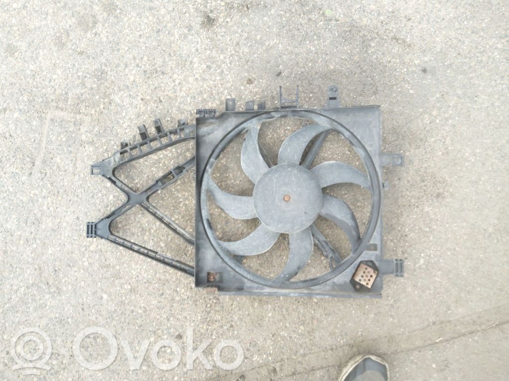 Opel Corsa C Elektrinis radiatorių ventiliatorius 