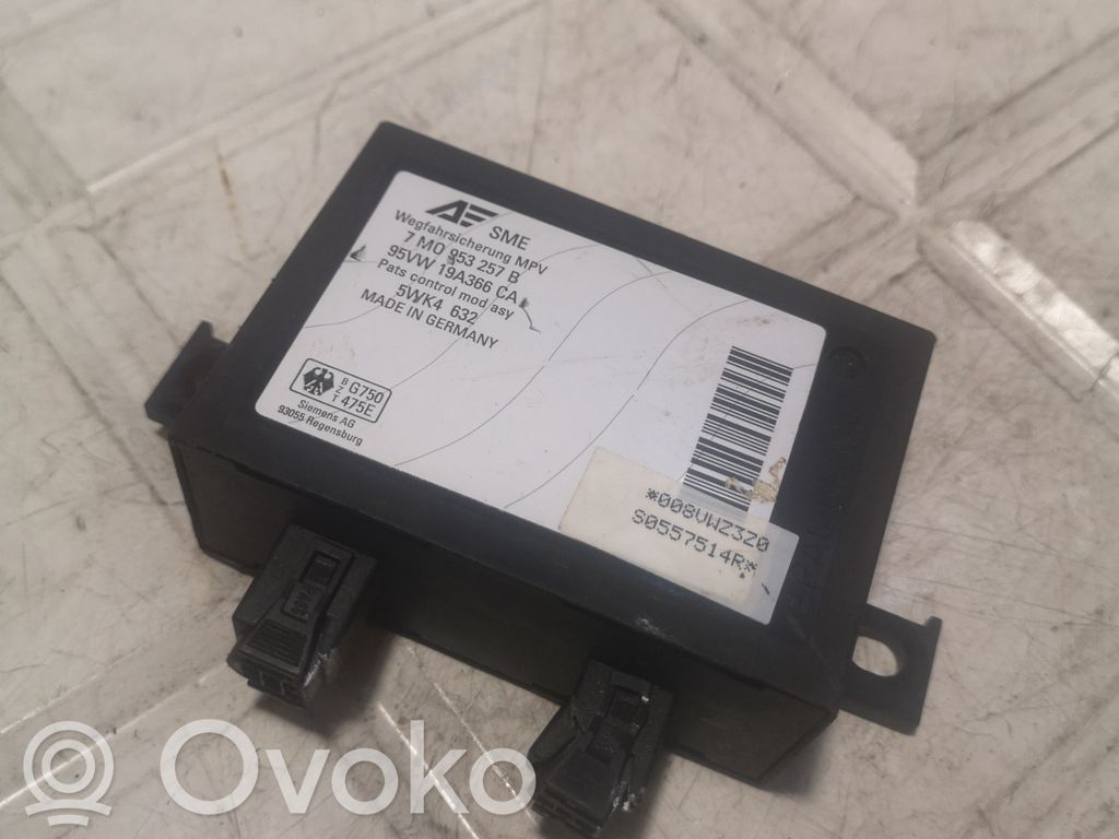 Volkswagen Sharan Immobilizer control unit/module 