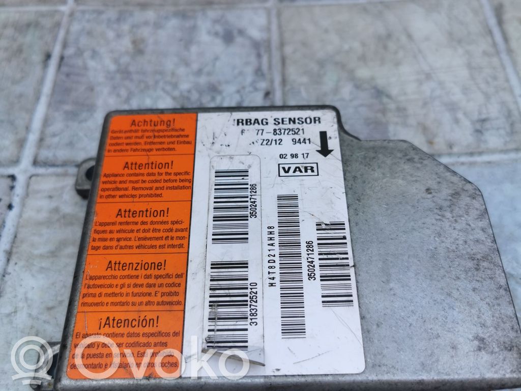 BMW 5 E39 Airbag control unit/module 