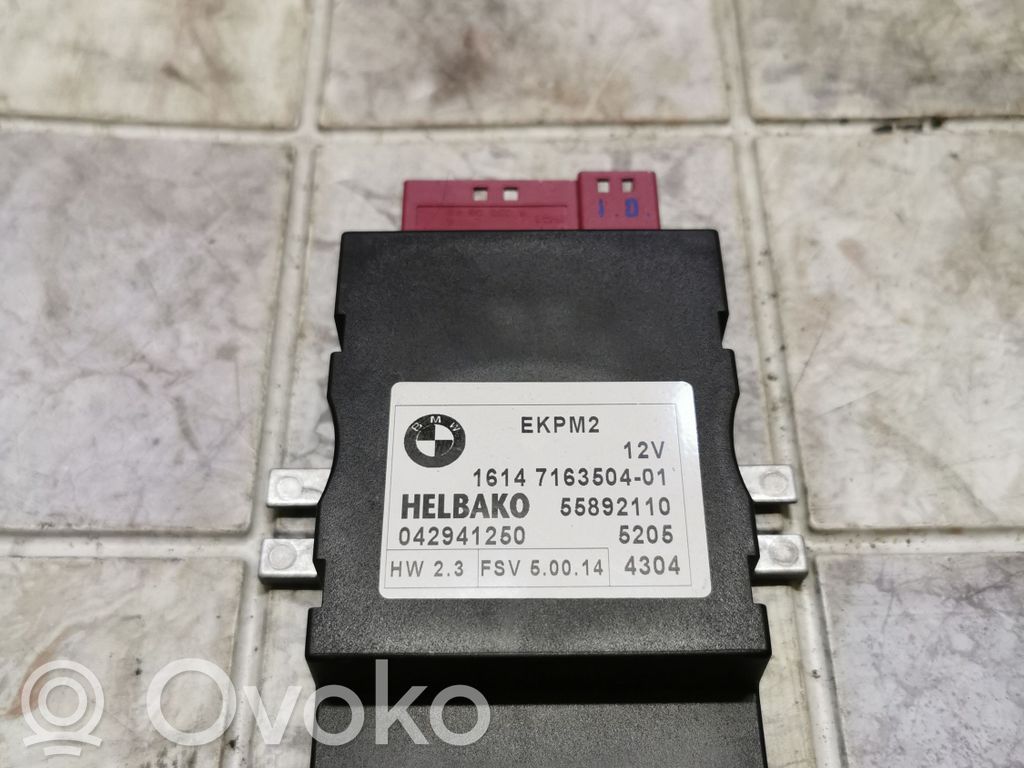 BMW 1 E81 E87 Fuel injection pump control unit/module 