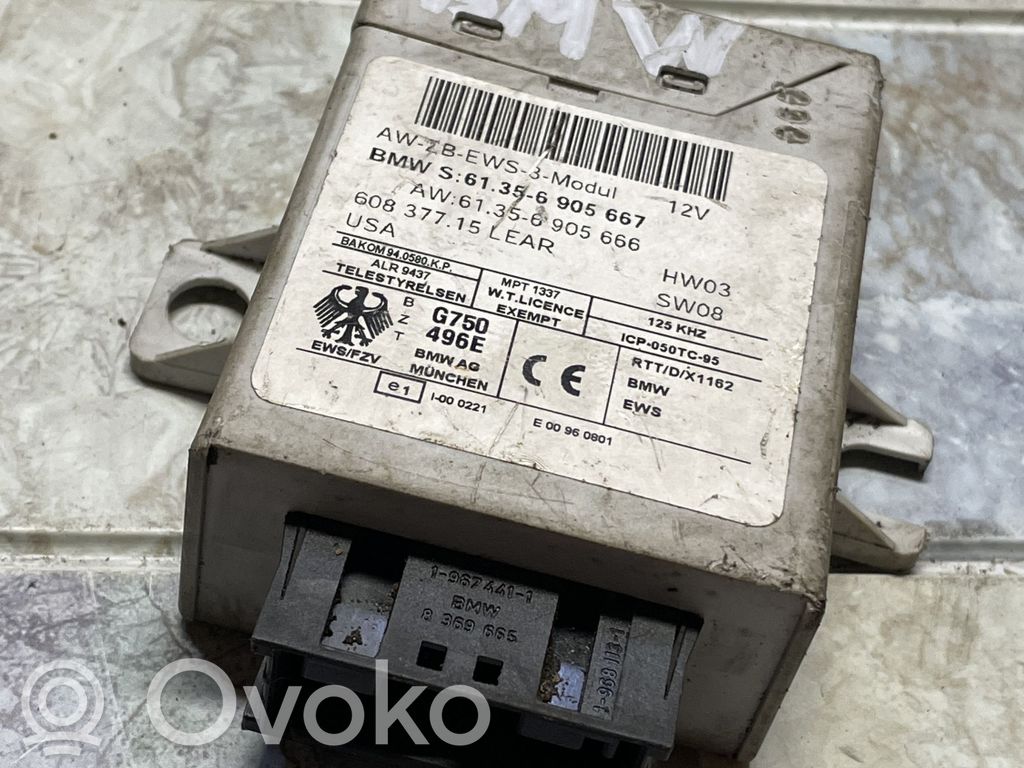 BMW 5 E39 Immobilizer control unit/module 