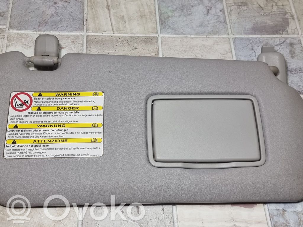 Mazda 5 Sun visor 