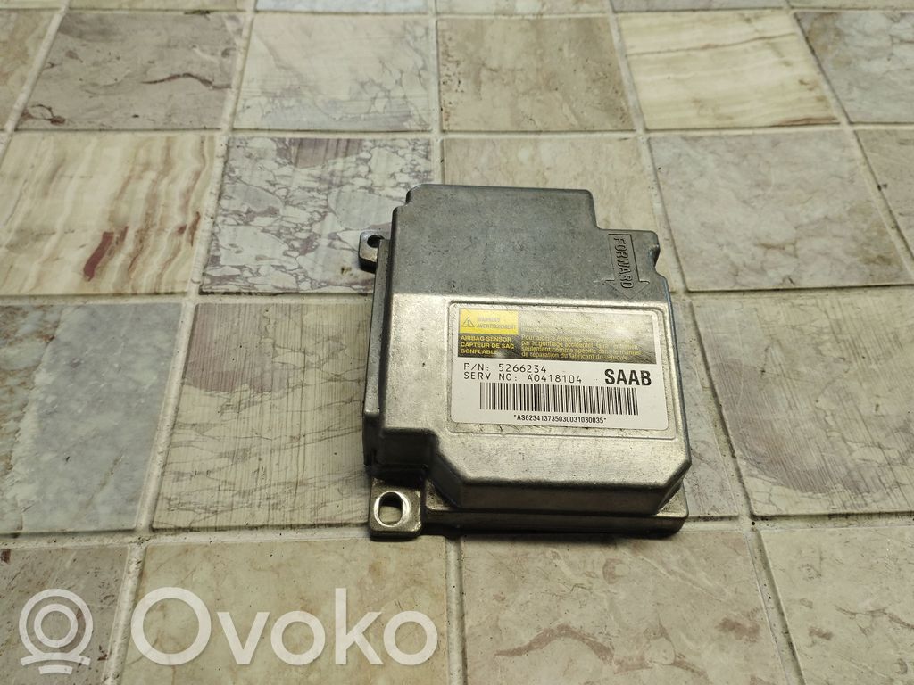 Saab 9-5 Airbag control unit/module 