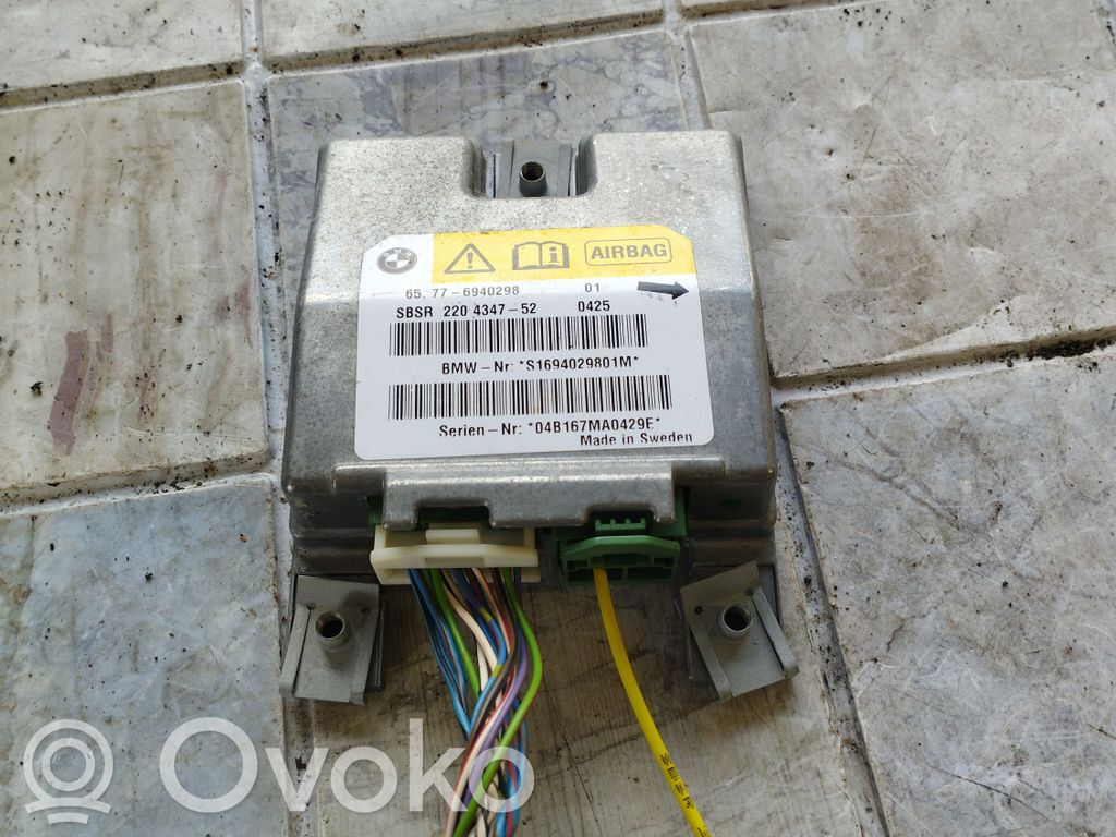 BMW 5 E60 E61 Airbag control unit/module 