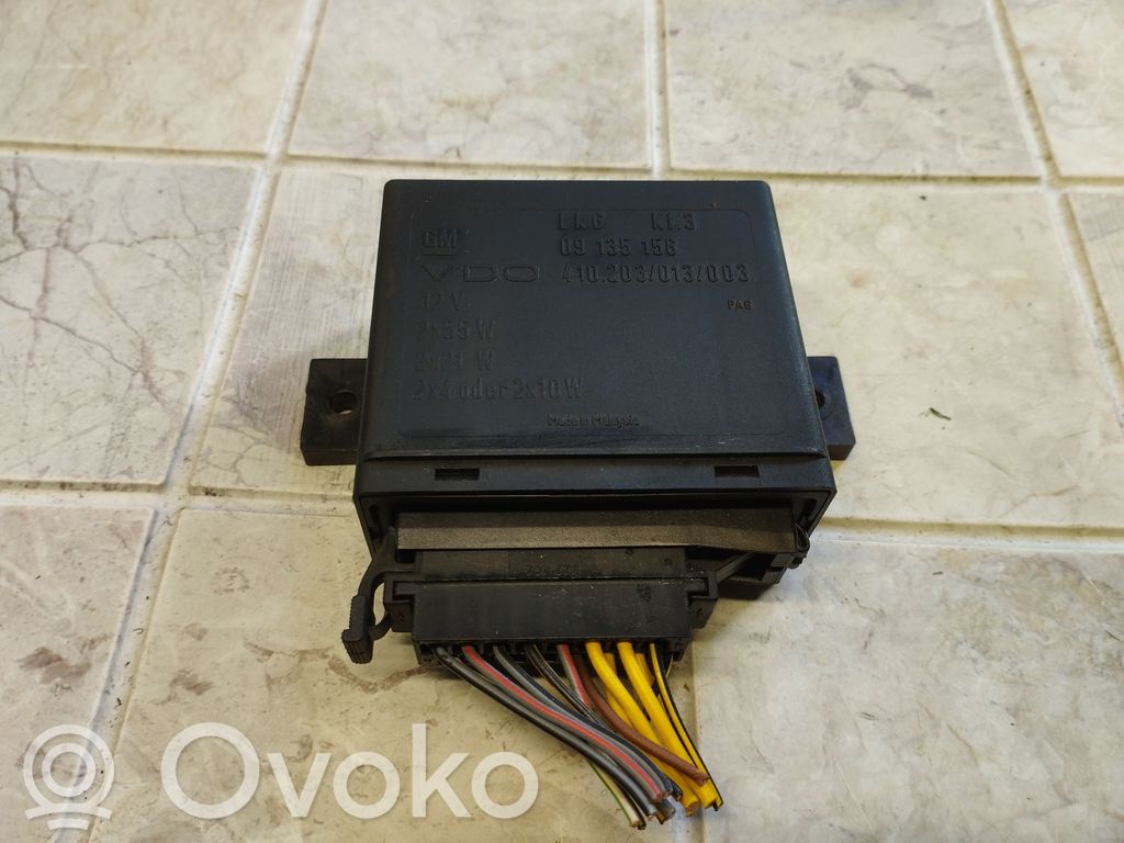 Opel Astra G Módulo de luz LCM 