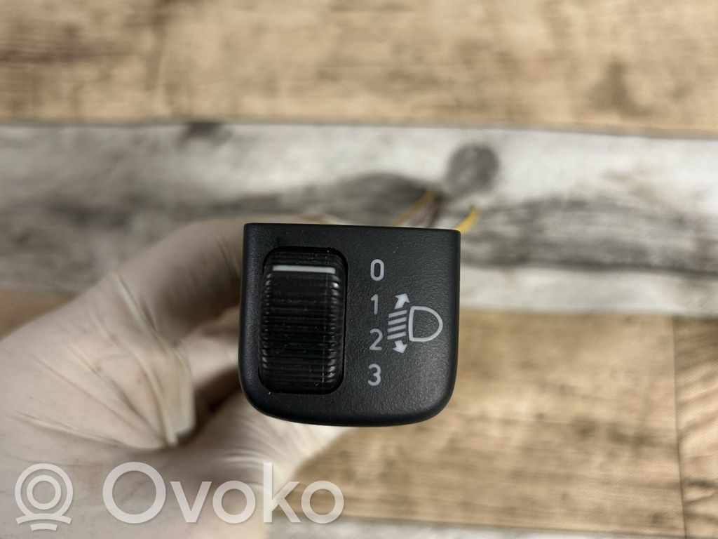 Saab 9-5 Headlight level height control switch 