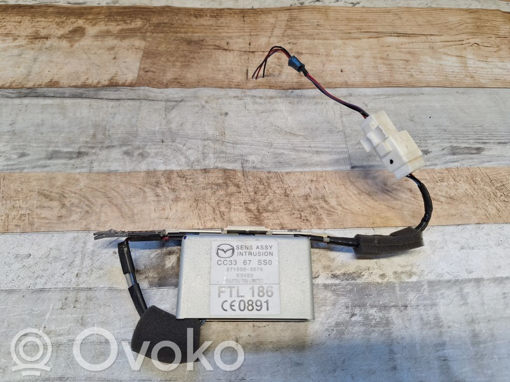 Mazda 5 Airbag deployment crash/impact sensor 