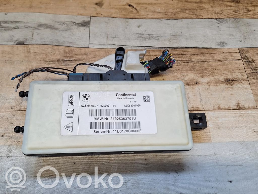BMW 5 F10 F11 Airbag control unit/module 