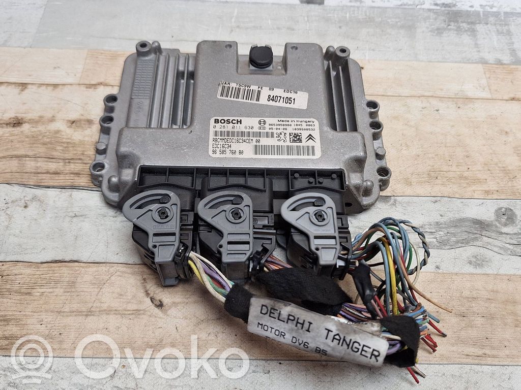 Peugeot 307 Engine control unit/module 