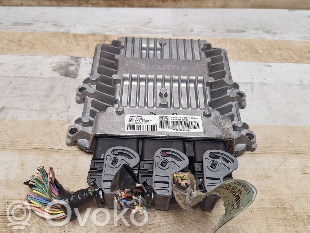 Peugeot 407 Engine control unit/module 