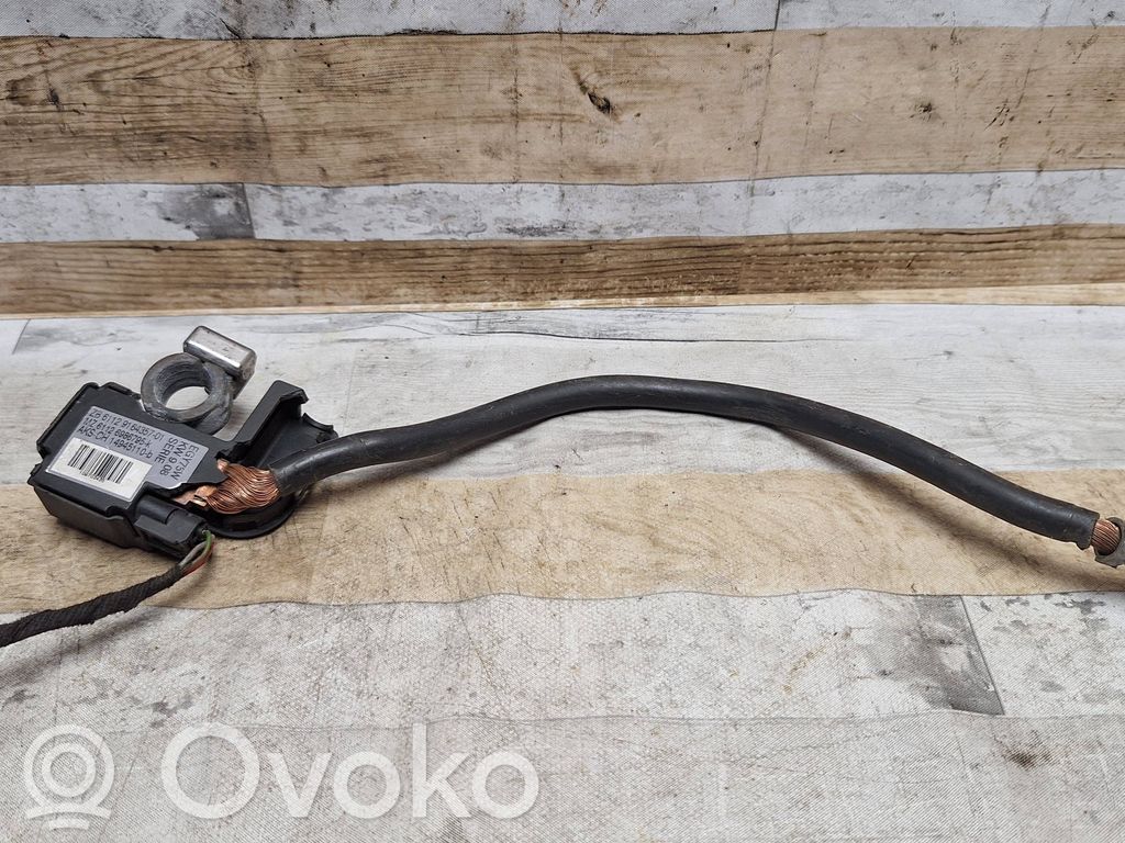 BMW X6 E71 Negative earth cable (battery) 