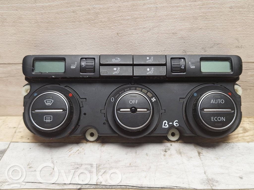 Volkswagen PASSAT B6 Climate control unit 