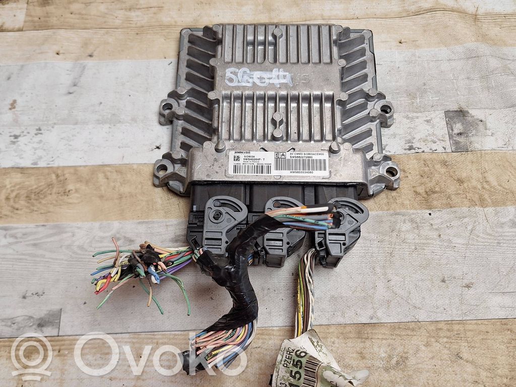 Peugeot 407 Engine control unit/module 