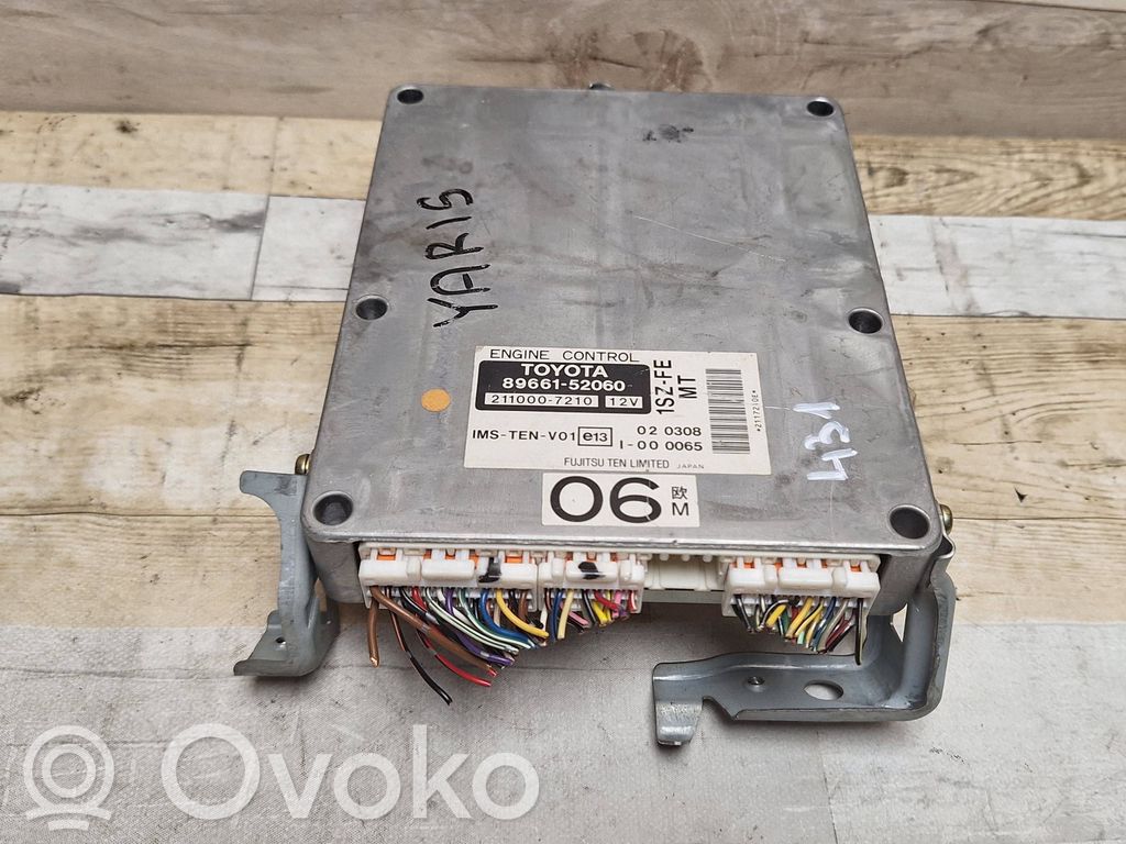 Toyota Yaris Engine control unit/module 