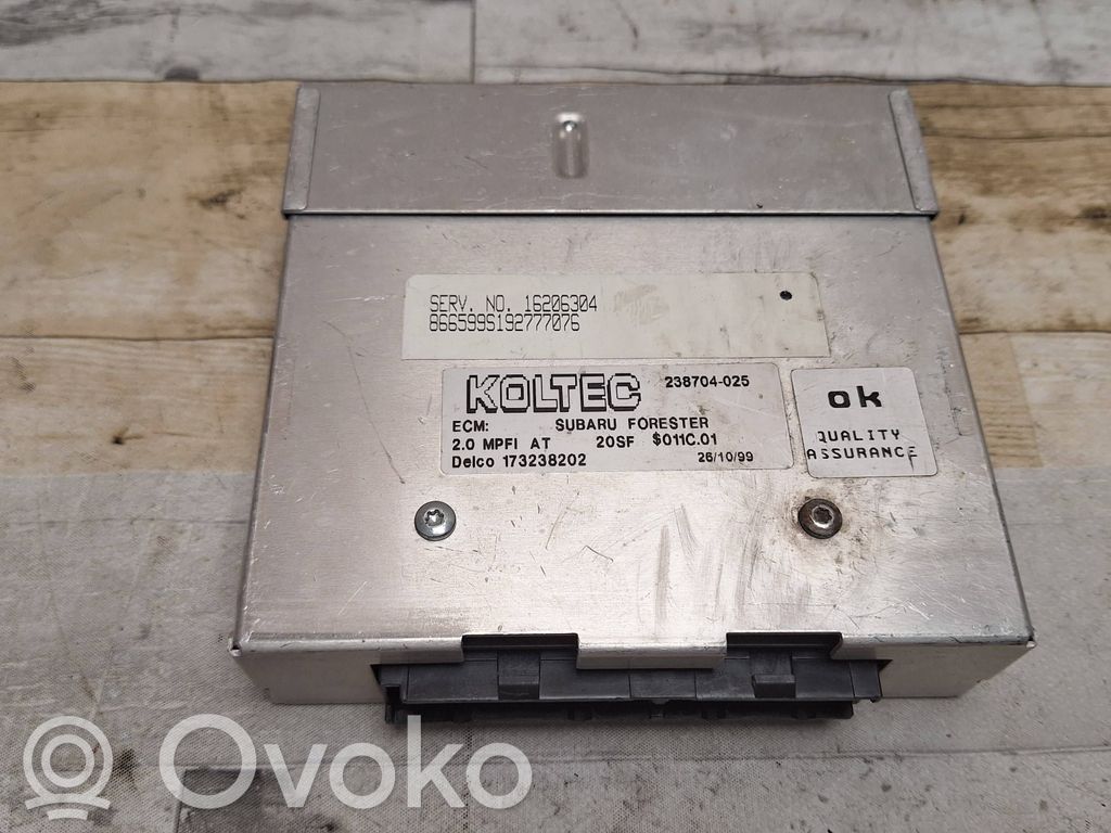 Engine control unit/module   16206304,238704025,173238202,866599S192777076