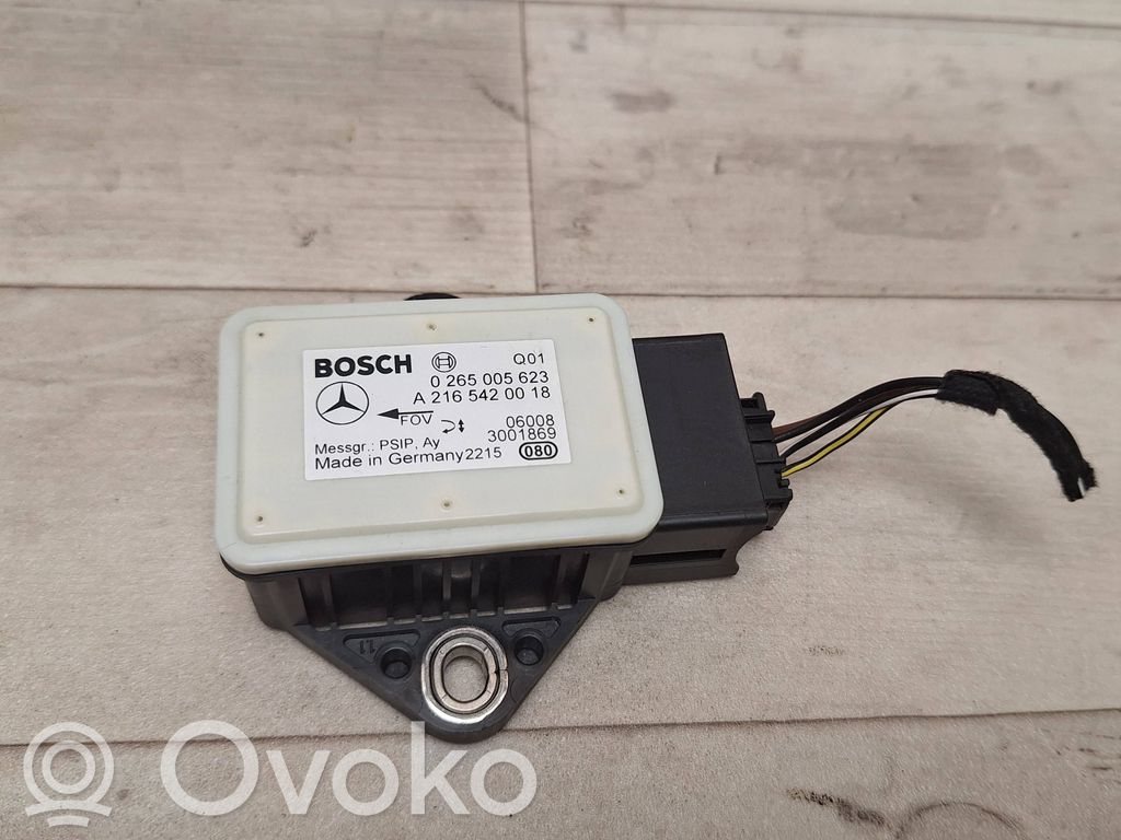 Mercedes-Benz B W245 Sensor ESP de aceleración de frecuencia del intermitente 
