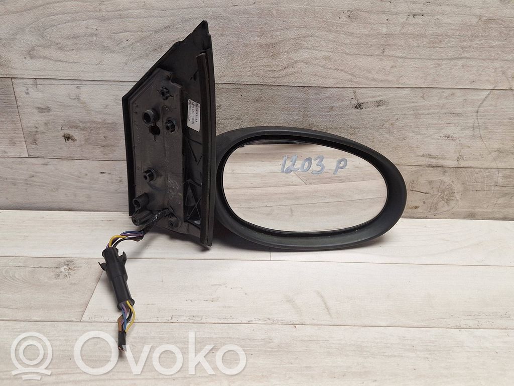 Smart ForTwo I Espejo lateral eléctrico de la puerta delantera 