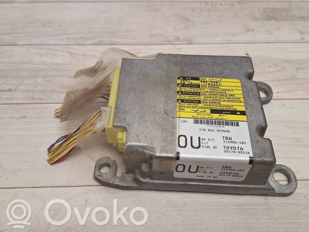 Toyota Yaris Airbag control unit/module 