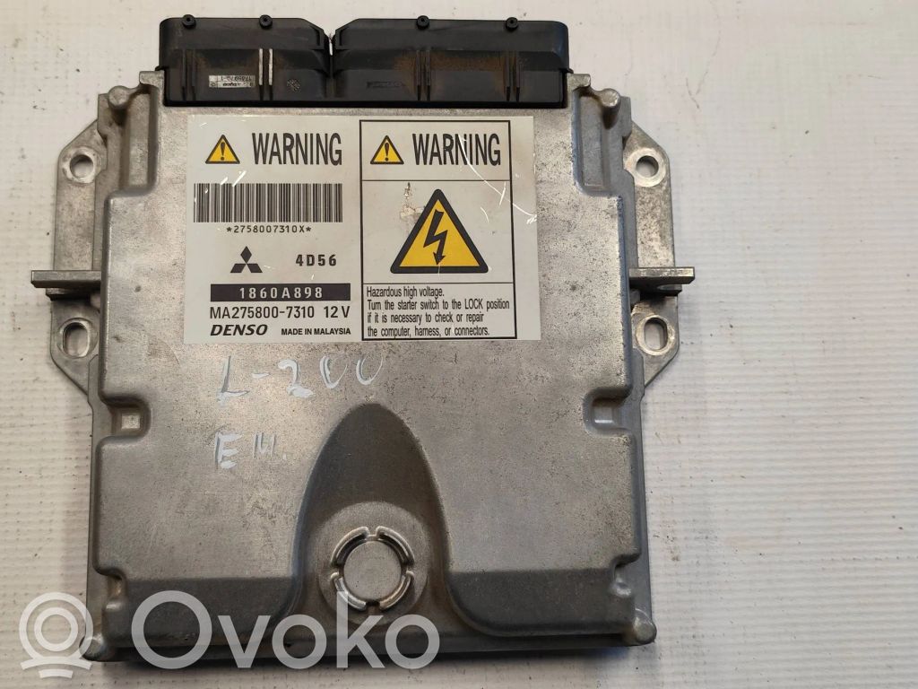 Mitsubishi L200 Engine control unit/module 