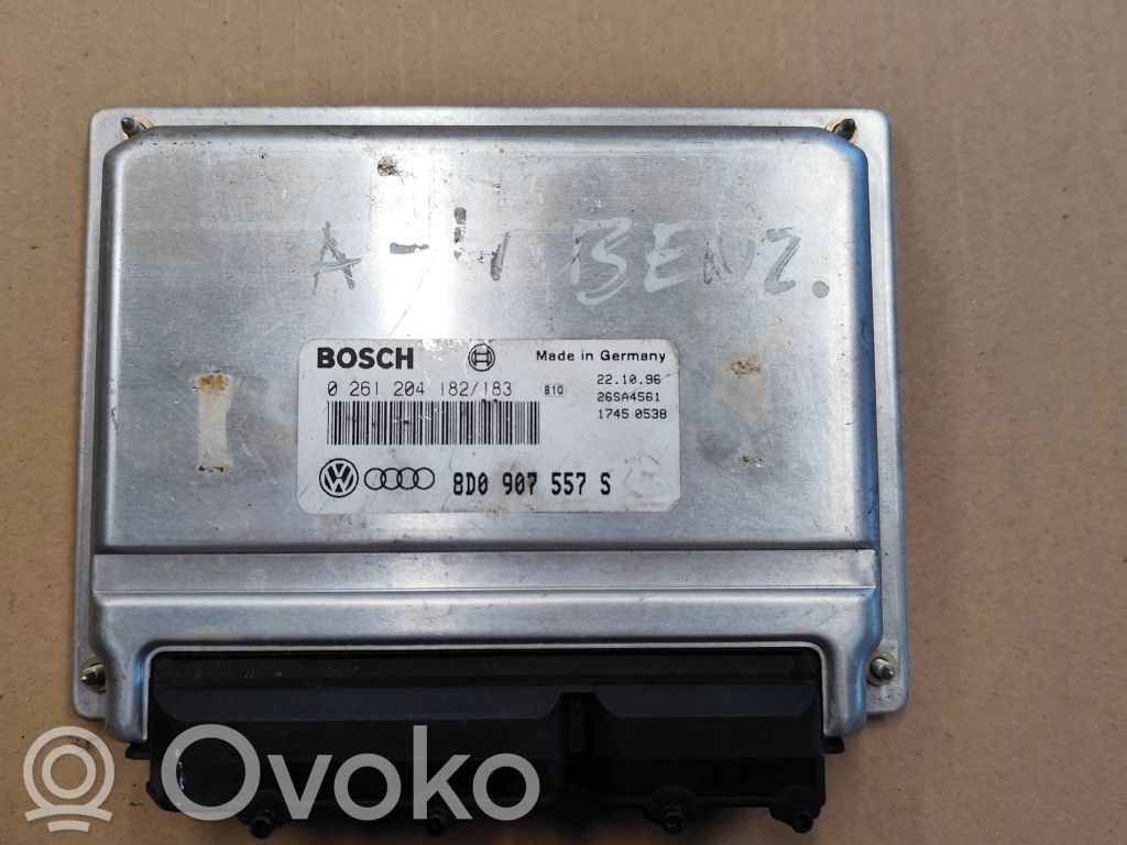 Engine control unit/module   8D0907557S,26SA4561,0261204182
