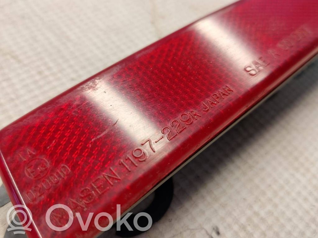 Mitsubishi Lancer X Riflettore fanale posteriore 
