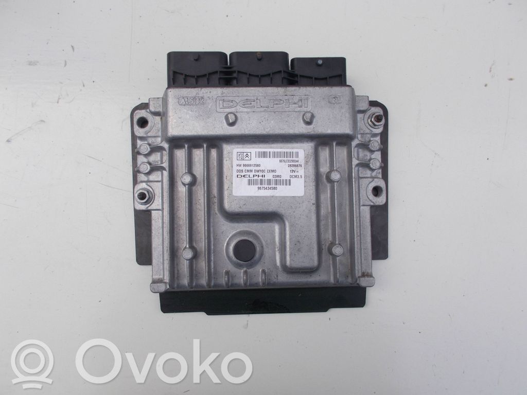 Peugeot 5008 Engine control unit/module 