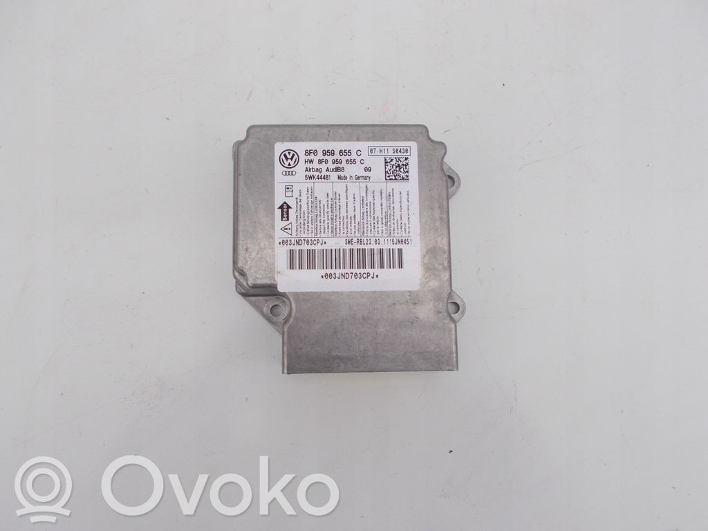 Audi A5 8T 8F Module de contrôle airbag 