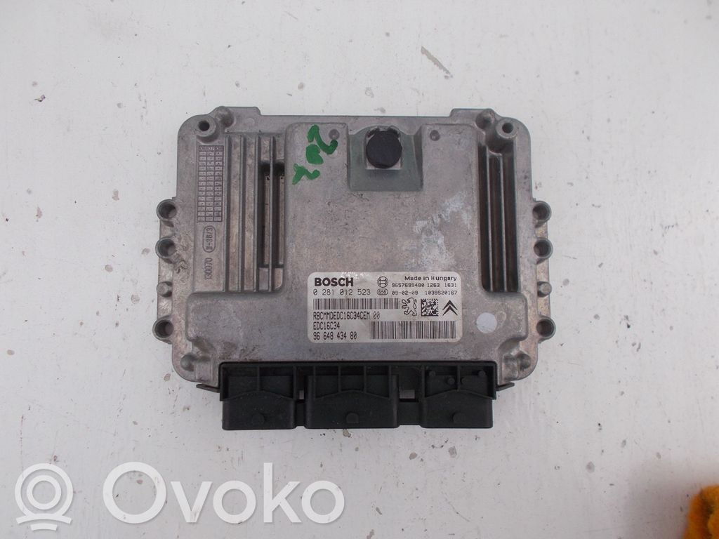 Peugeot 207 Engine control unit/module 