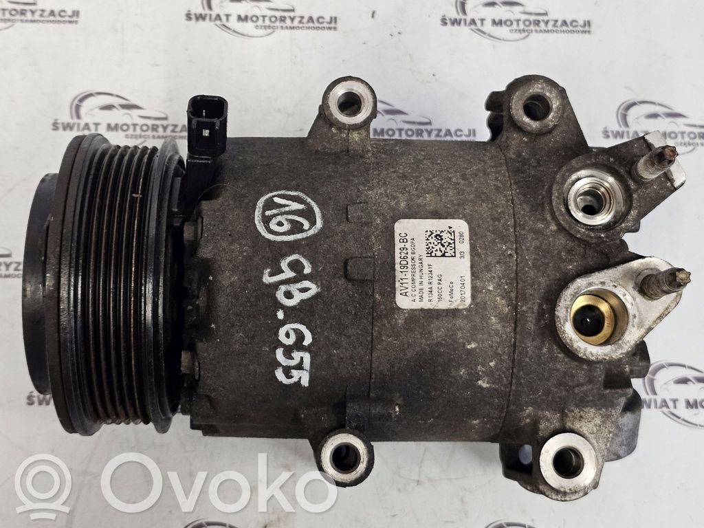 Ford Fiesta Kompresor / Sprężarka klimatyzacji A/C 