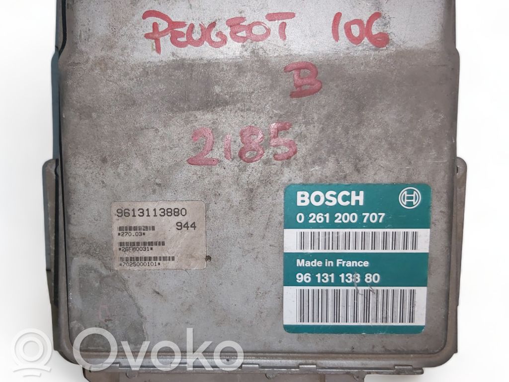 Peugeot 106 Motorsteuergerät/-modul 
