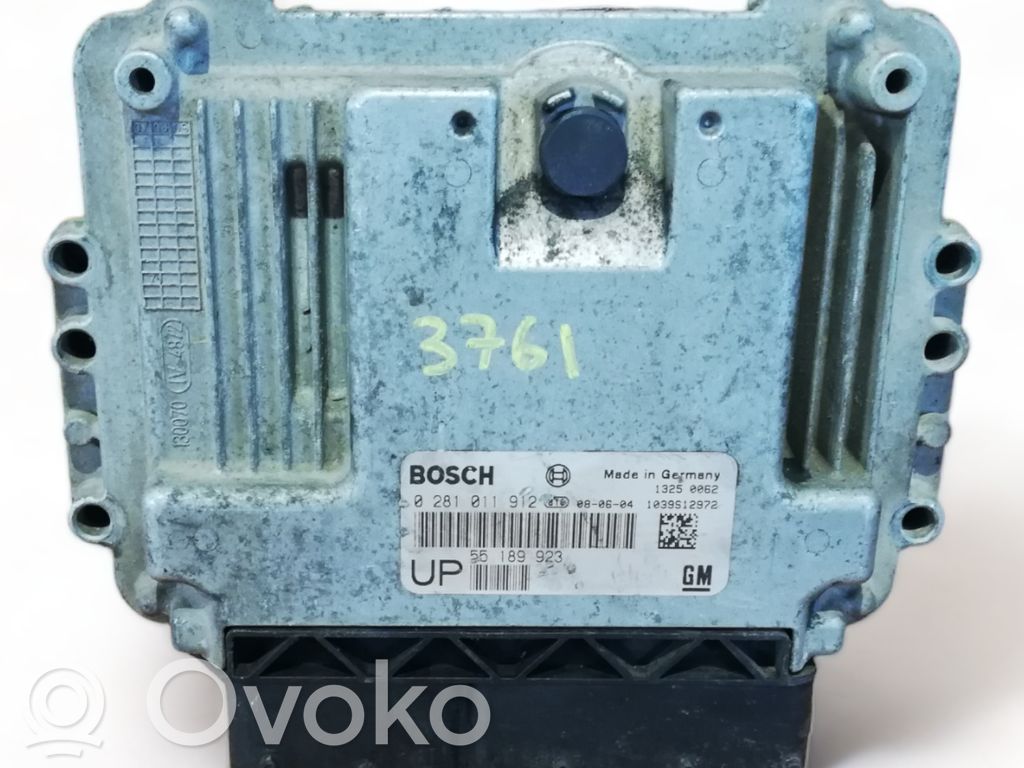 Opel Astra H Engine control unit/module 