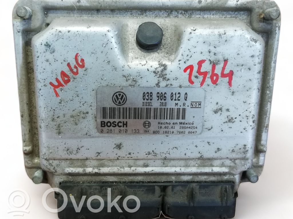 Engine control unit/module   0281010133,0281010133