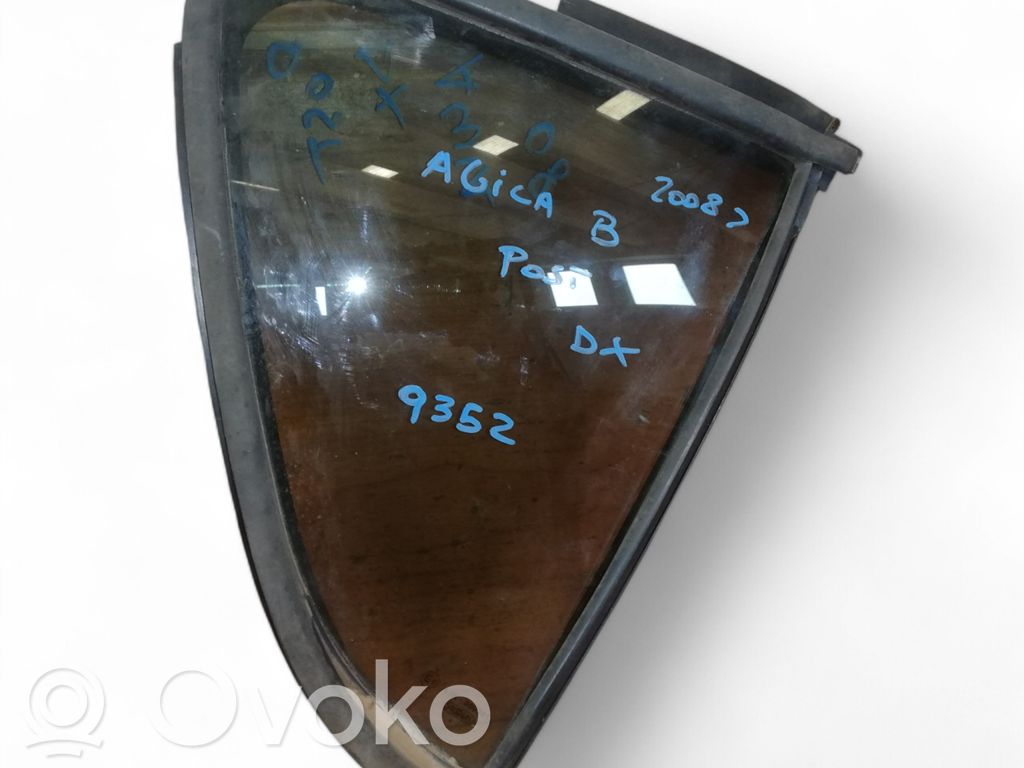 Opel Agila B Vidrio lateral trasero 