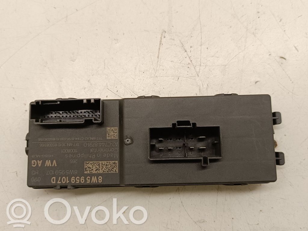 Other control units/modules   8W5959107D