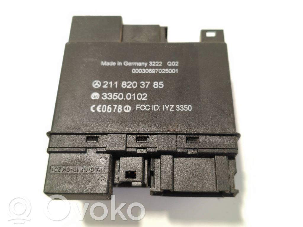 Mercedes-Benz E W211 Keyless (KESSY) go control unit/module 