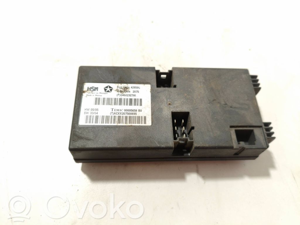Door central lock control unit/module   04602327AI,00005658B0,428595,ACXX207500695