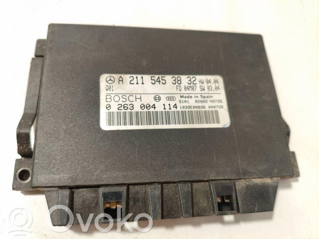 Mercedes-Benz E W211 Parking PDC control unit/module 