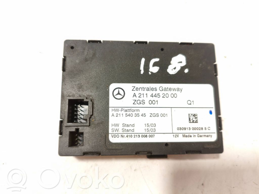 Mercedes-Benz E W211 Gateway control module 