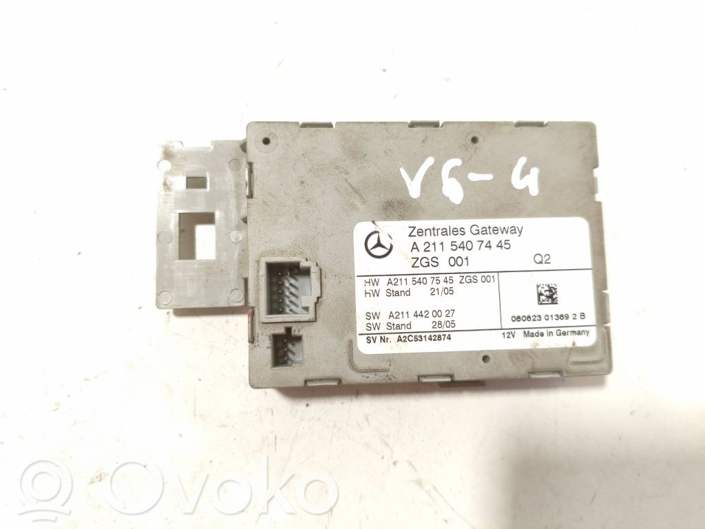 Mercedes-Benz E W211 Gateway control module 