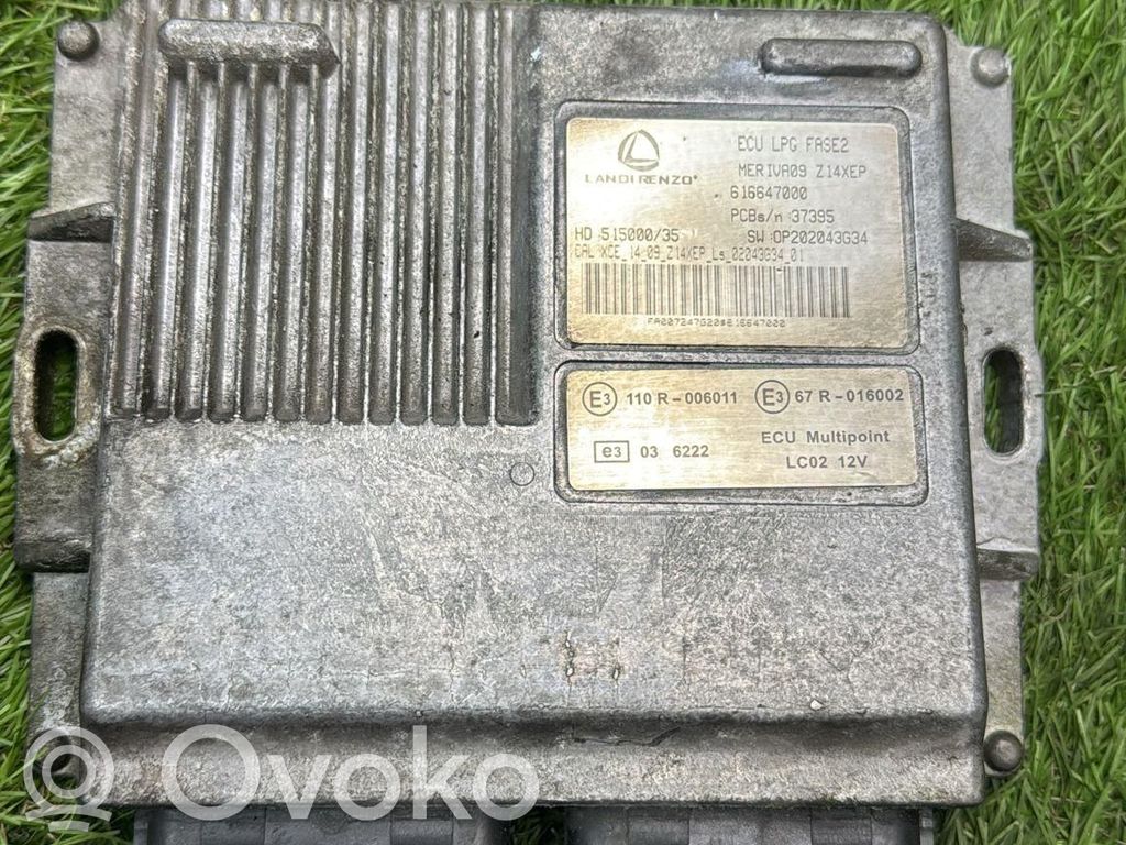 Opel Meriva A Moduł / Sterownik gazu LPG 