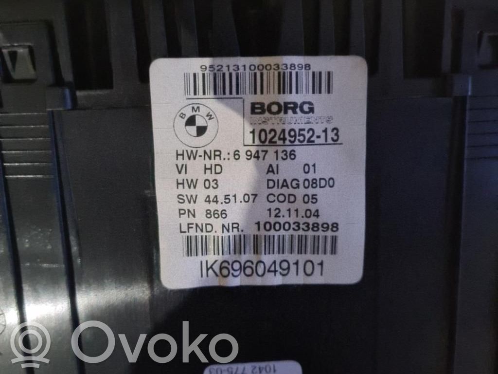 Speedometer (instrument cluster)   62109283802