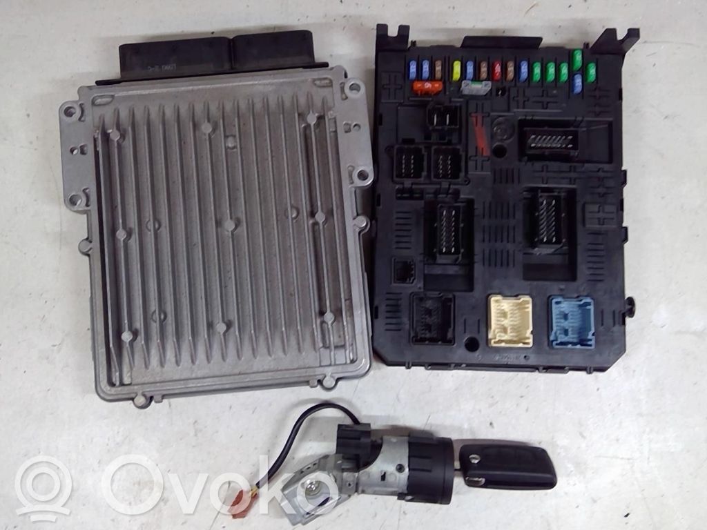 Citroen C6 Engine ECU kit and lock set 