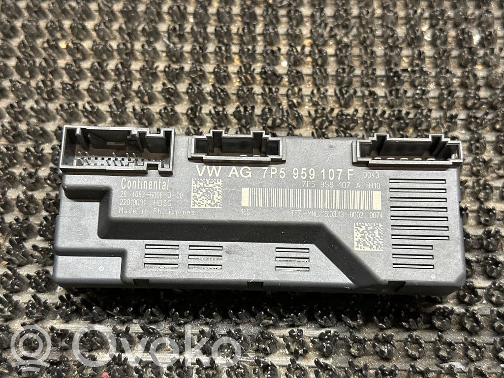 Porsche Cayenne (92A) Tailgate/trunk control unit/module 