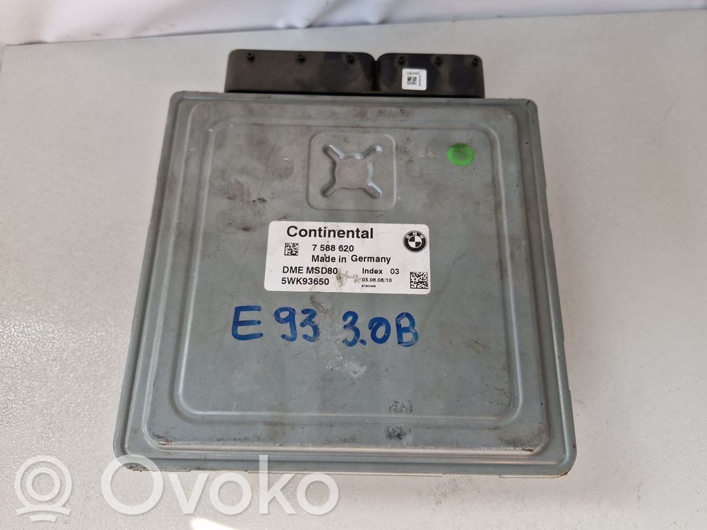 BMW X6 E71 Oro pagalvių valdymo blokas 