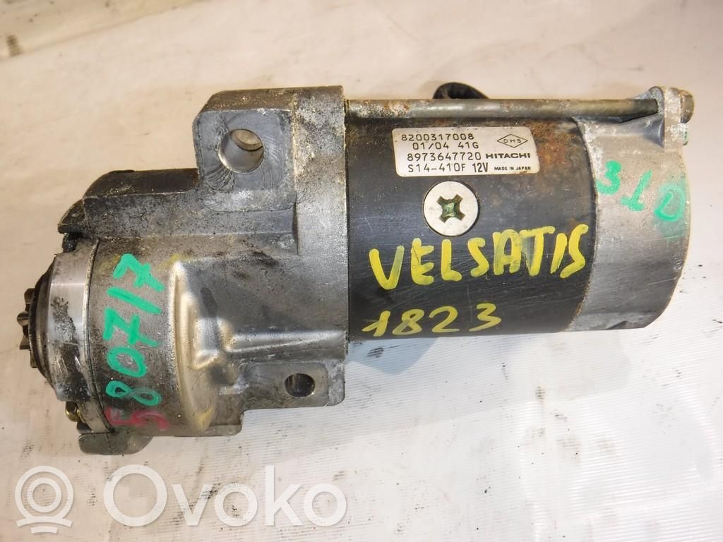Renault Vel Satis Starteris 