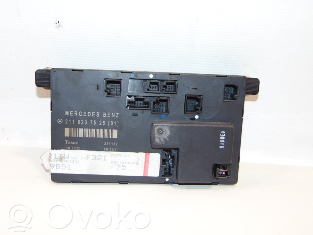 Mercedes-Benz E W211 Door control unit/module 