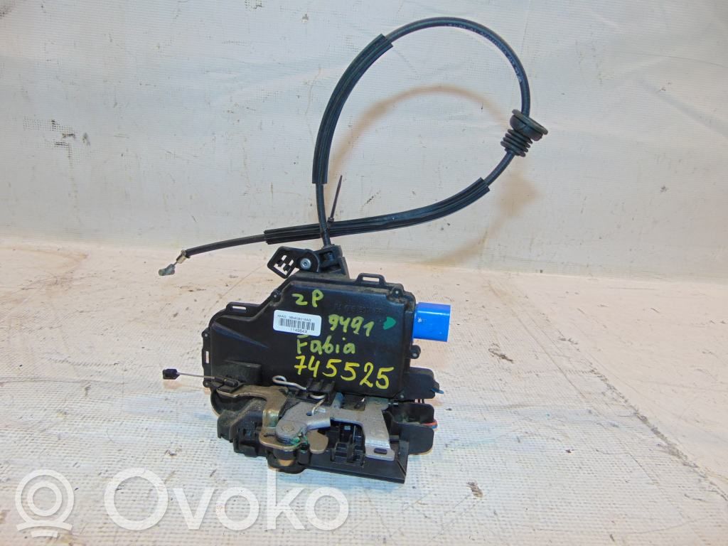 Skoda Fabia Mk1 (6Y) Zamek drzwi tylnych 