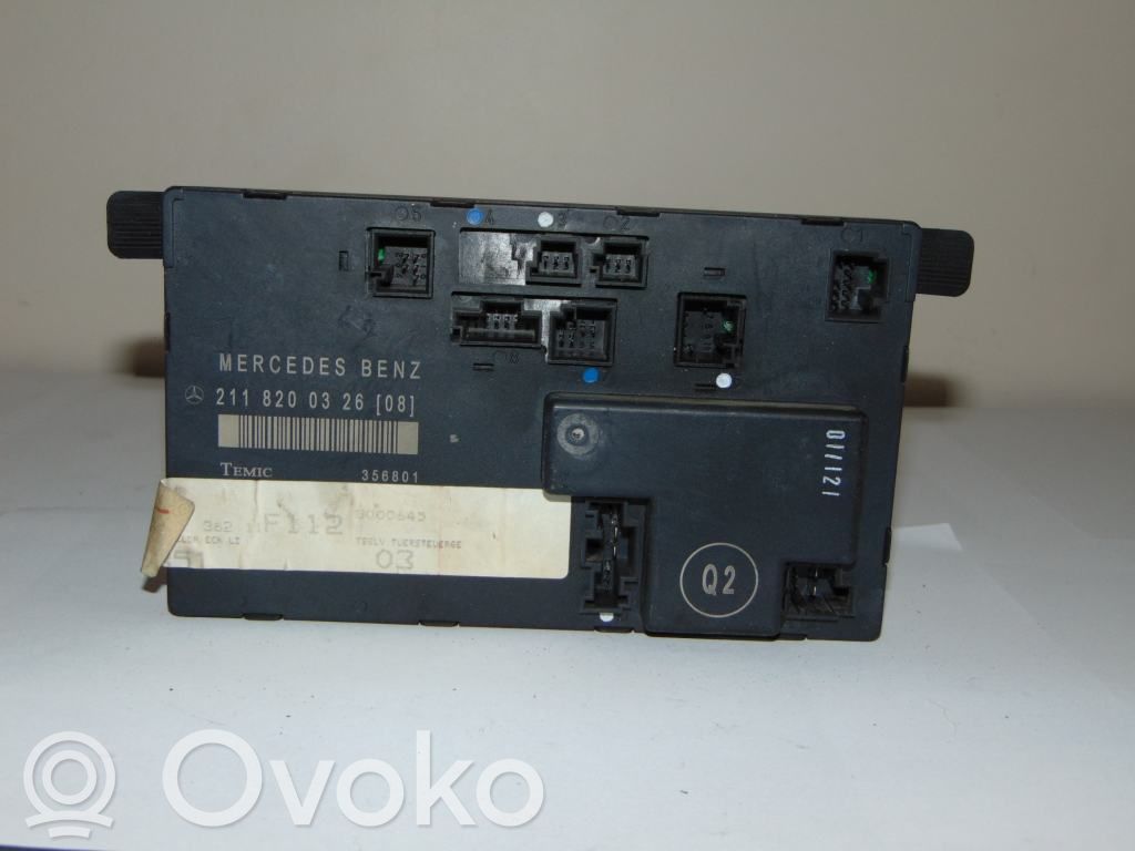 Door control unit/module   A2118200526,A2118200326,A2118701526